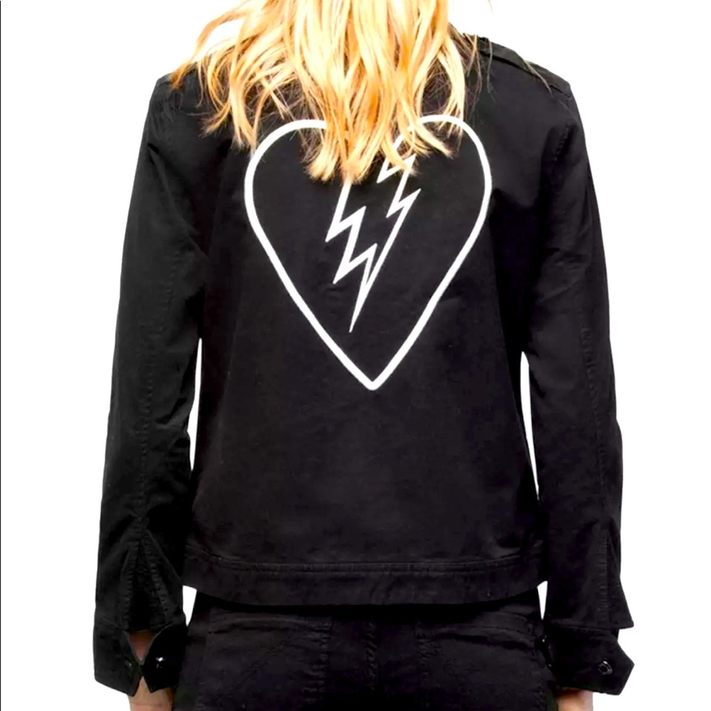 NWT Zadig & Voltaire Black Jacket